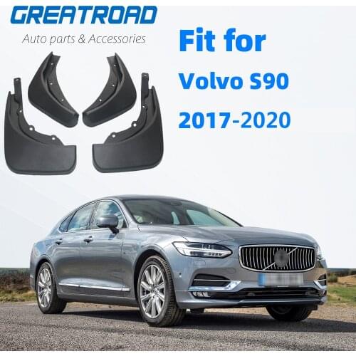 OE Styled Molded Car Mud Flaps For Volvo S90 2017 - 2019 2018 Mudflaps Splash Guards Mud Flap Mudguards Accessories Car Styling