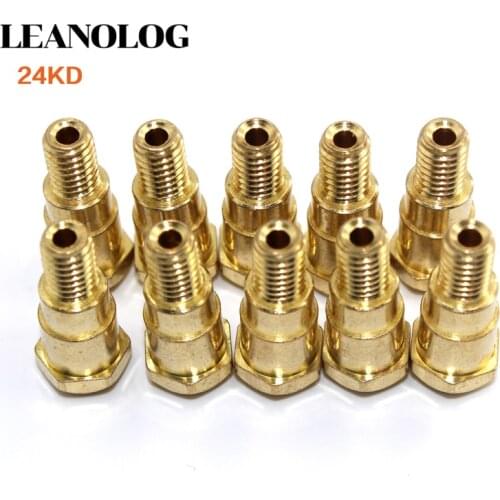 10Pcs MIG Torch Tips of 24KD/36KD Binzel MAG MIG Welding Torch CO2 Welding Machine/Welding Tool Accessories Link Rod/Electrode