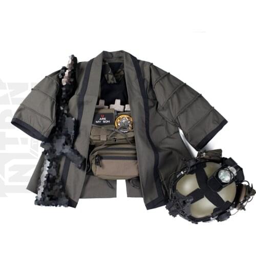 Tactical coat combat training cloak smock