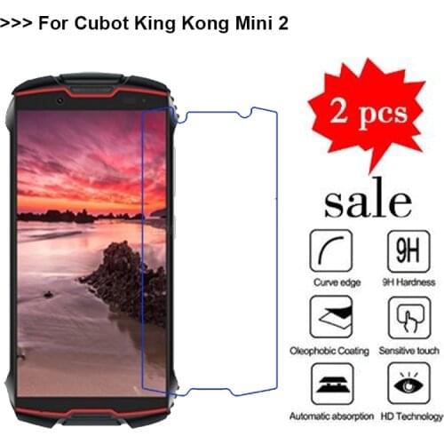 2PCS Tempered Glass For Cubot King Kong Mini 2 Glass Screen Protector For Cubot King Kong Mini Protective Glass Kingkong Mini