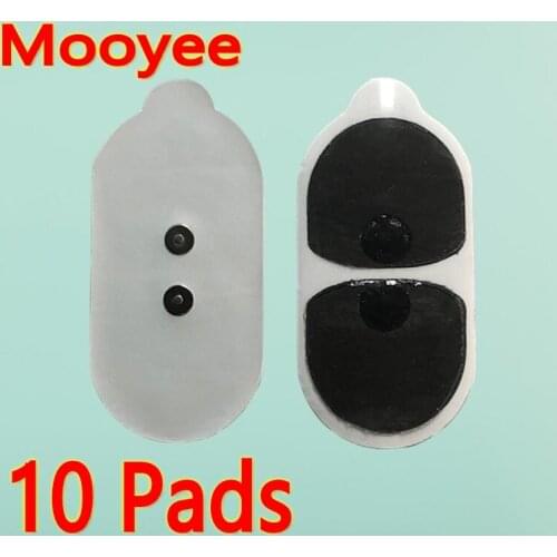10pcs replacement Massager Sticky Gel Pads sheet electrode pad patch for Smart Relaxer Wireless EMS Mooyee S1, M2