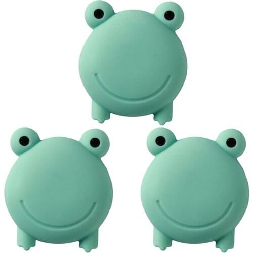 3Pcs/Set Door Handle Crash Pad Stopper Cartoon Animal Door Wall Protector Shockproof Crash Pads Furniture Accessories