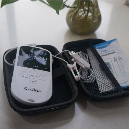 Insomnia Cranial Electrotherapy Stimulation Anxiety Headache Chronic Pain Migraine Home use insomnia Machine Brain Stimulator
