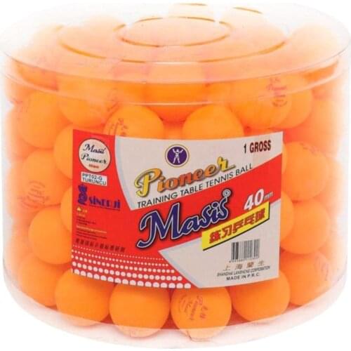 Ping-pong Ball Pioneer Orange 144 Pcs (1 Pack 144 Pcs)
