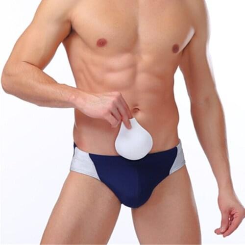 New Low Waist Sexy Swimwear Push Pad New Swim Briefs Bikini Swimsuit Bathing Suit Men Sport Beach Wear Surf Gay Bathing Suits