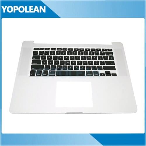 New US Layout Top Case Palmrest with Keyboard & Backlight For Macbook Pro Retina 15" A1398 2015 Year