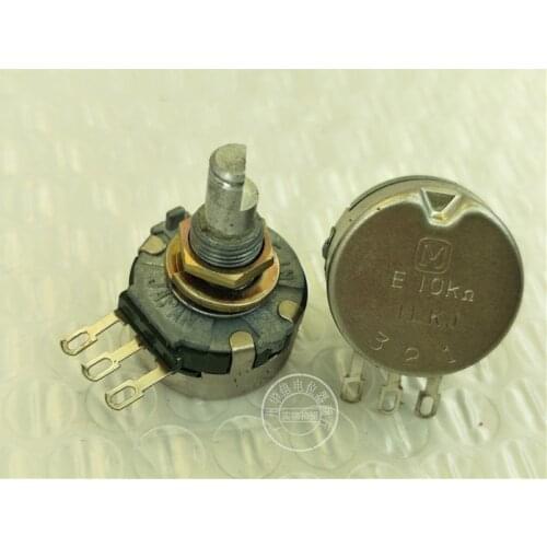 Original new 100% E10K potentiometer 10K half handle 20mmf (SWITCH)