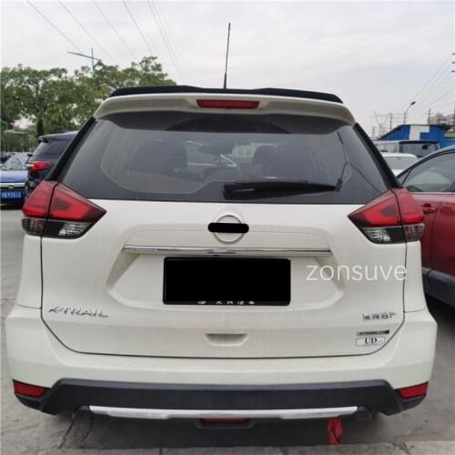 Use For Nissan X-Trail Roof Spoiler Factory Style Carbon Fiber Look Accessories Body Kit