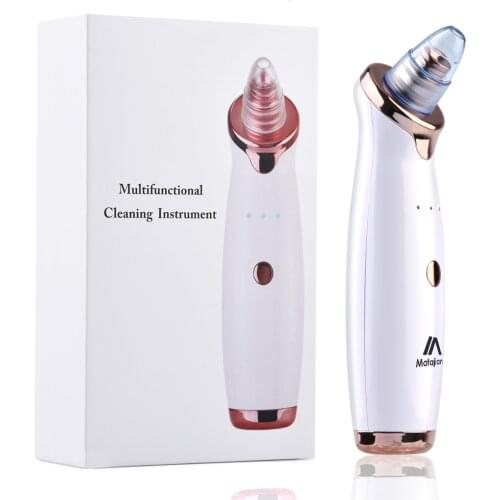 Drop ship Powerful Suction Blackhead Remover Tools Facial Cleaning Pore Skin Tightening Comedone Extractor Face Lifting Skincare