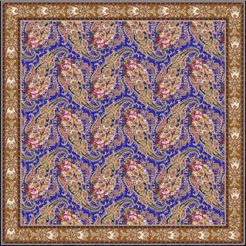 REYYAN SILK TEXTURED OYALIK WRITING-13264-RENK-17