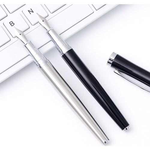 High Quality Iraurita Fountain Pen Full Metal Luxury Writing Pens Caneta Business Office School Stationery Supplies
