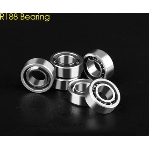Fidget Spinner Metal Alloy R188 Bearing Permanent Rotary Mute Hand Spinner R188 Replace Bearing for Fidget Spinner Accessories