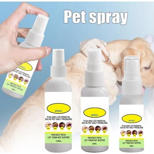 Cats Fleas And Ticks Control Spray Dogs And Cats Safe Use Of 30 Milliliters Of Insect Pests To Remove Mites
