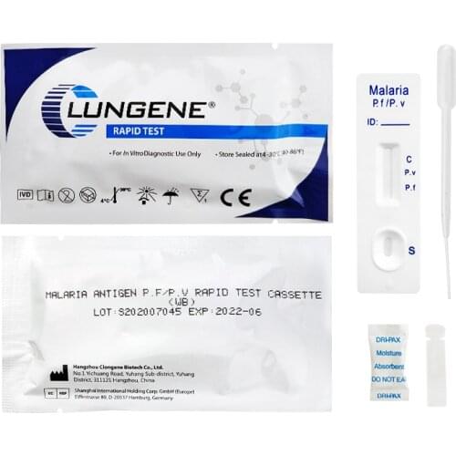 Malaria Antigen P.f/P.v Rapid Test Cassette Disease Detection Malaria Test