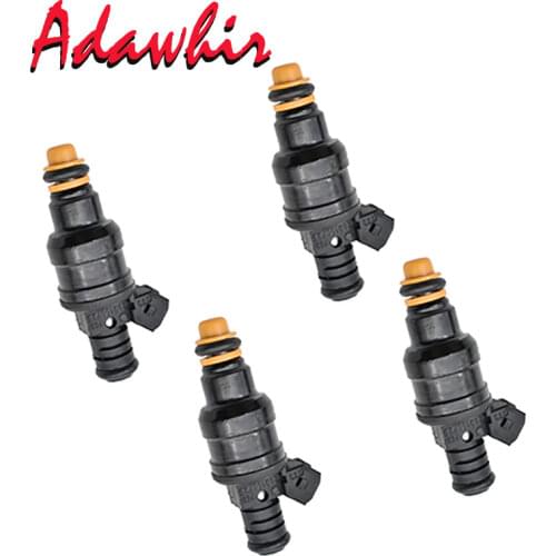 4pcs/lot Fuel Injector For HOLDEN NISSAN OPEL PEUGEOT VAUXHALL VOLVO 0280150725 Flow Matched Injection Nozzle