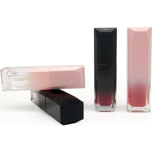 10pcs 5ml lipstick tubes Lip gloss tube Gradient pink black liquid lipstick tube DIY lipgloss tubes Lip oil lipglaze tube