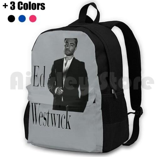 Ed Westwick Styling Outdoor Hiking Backpack Waterproof Camping Travel Ed Westwick Movies Chuck Bass Gossip Girl Hot Sexy Dapper