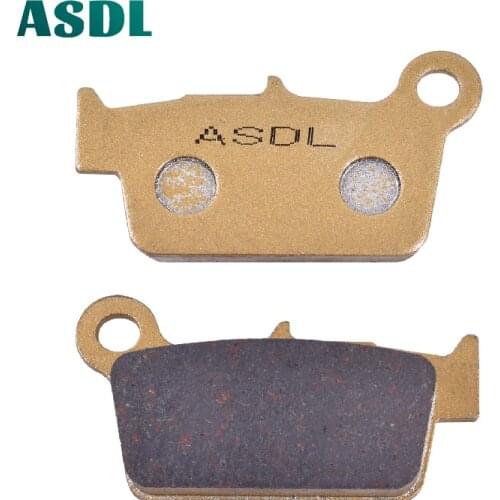 Motorcycle Rear Brake Pads For YAMAHA YZ 125 R/S/T/V/W/X/Y/Z/A/B/D WR 250 FR/FS/FT/FV/FW/FX/FY/FZ/FA/FB/FD WR 450 YZ 250 450 #5