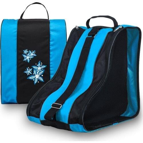 3 Layers Breathable Skate Carry Bag Case Skating Bag for Kids Roller Skates Inline Skates Ice Skates
