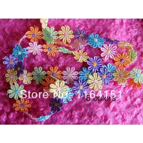 5yard/lot 28mm Sewing Lace Material water soluble lace fabric materials kids accessories craft accessories scrapbooking products