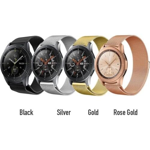 50pcs. 20mm .Stainless Steel Band for Amaz.fit GTS GTR.Watch Active 40mm Milanese loop Strap Wristband Metal