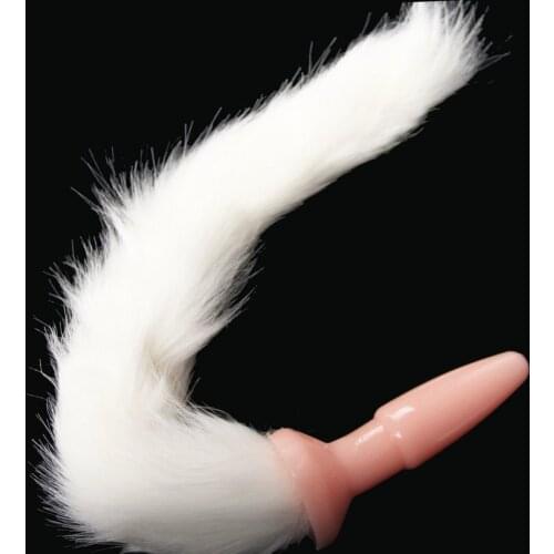 Fox Dog Tail Anal Plug Sexy Toys Silicone bullet Furry Butt Plug BDSM Flirt Anus fetish Women Adult Games Product For Couples