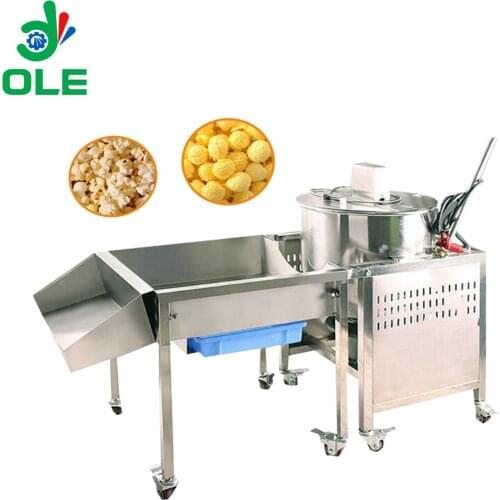 Big Model Industrial Automatic Ball Shape Popcorn Making Machine