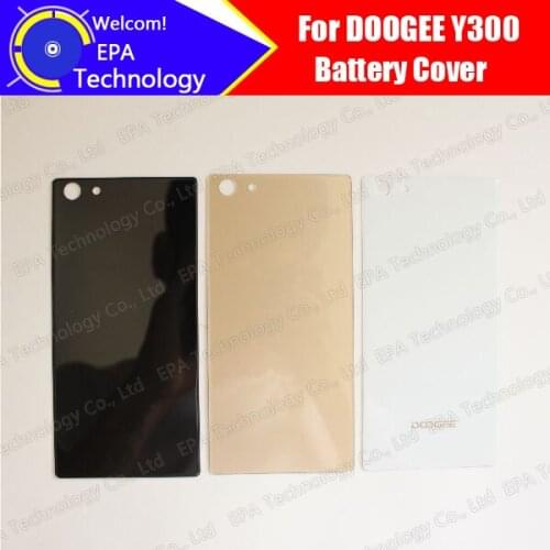 Doogee Y300 Battery Cover 100% Original New Durable Back Case Mobile Phone Accessory for Y300 free shipping