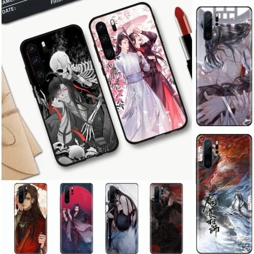 Mo Dao Zu Shi MDZS Anime Phone Case black For Huawei honor Mate mate P 10 9X 10i 20 30 40 y7 lite pro p smart 2019