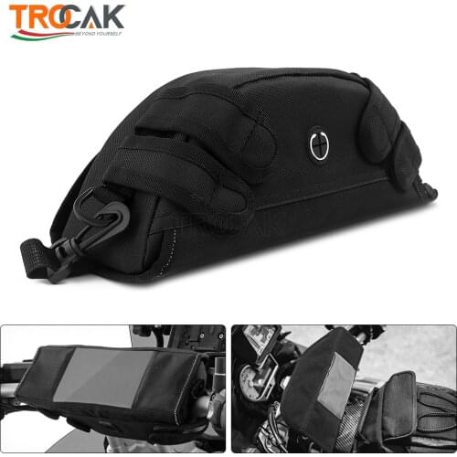 For BMW F750GS F850GS R1200GS ADV F700GS 800GS R1250GS S1000XR Motorcycle Modern waterproof handlebar travel bagstorage bag