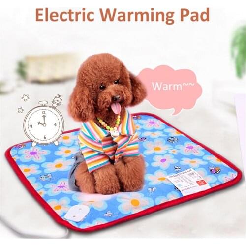 40*40cm electric warming pad Constant Temperature Electric Warming Pad Adjustable Two Levels For Pets Color Random #W0