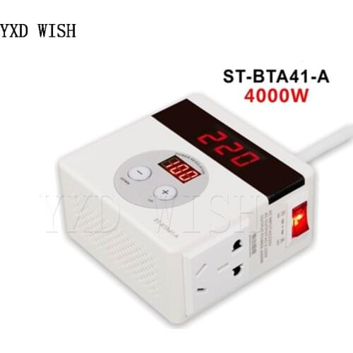 AC 220V 4000W SCR Electronic Voltage Regulator Temperature Speed Adjust Controller Dimming Thermostat Regulated Power Supply