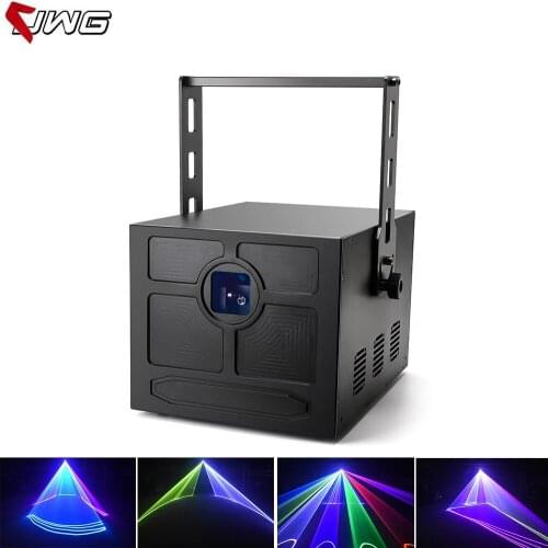 Flight Case Packing 30KPPS 10w Laser Light ILDA DMX Sd Card Animation Lazer Show Light /Music Fashion Laser Show System