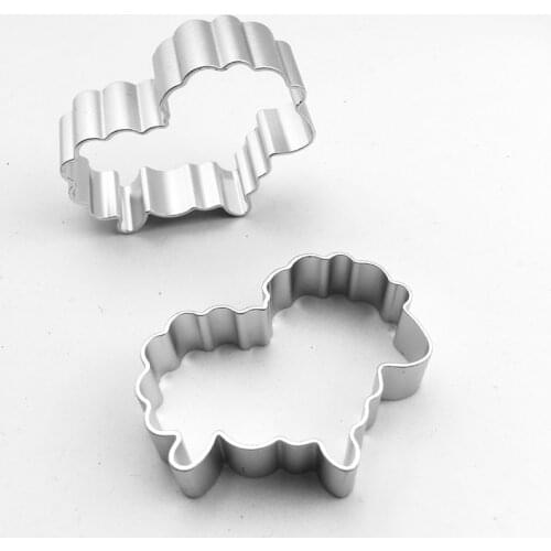 1pc sheep aluminium alloy cookies mold Animal Cookie Cutter Biscuit Pastry tools