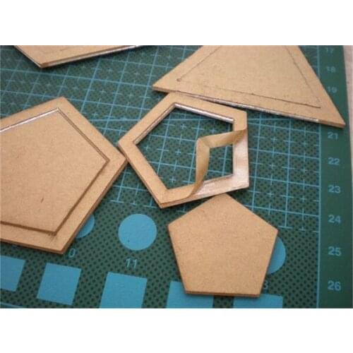 DIY TOOLS 1 SET 54PCS 10SETS PATCHWORK QUILTER MIXED QUILT TEMPLATES ACRYLIC