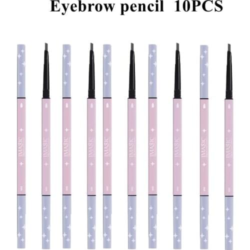 IMAGIC Eyebrow pencil waterproof natural superfine eyebrow trimming wax hair fluffy moisturizing gel cosmetic soap eyebrow 10PCS