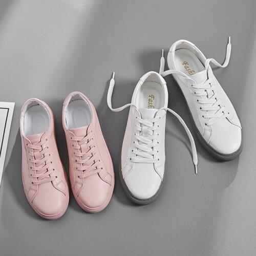 Men Shoes fashion Genuine Leather Sneakers lace up comfortable Casual Shoes Couples Men Sneakers shoes