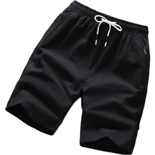 Idopy Men`s Summer Shorts Casual Drawstring Beach Shorts Homme Quality Bottoms Elastic Waist Fashion Brand Boardshorts Plus Size