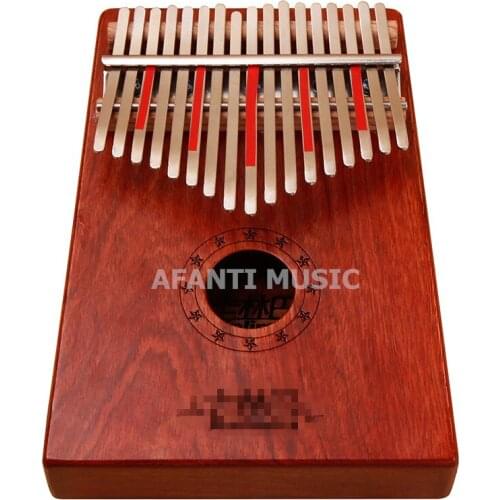 Afanti Music 17 Keys Kalimba Mbira Thumb Piano Rosewood Traditional African Music Instruments 17 tone (THP-124)