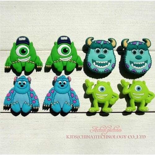 Novelty Single Sale 1pc PVC Shoe Charms Shoe Accessories Shoe Decoration for Croc JIBZ/ Wristbands Kids Party Xmas Hot Sale