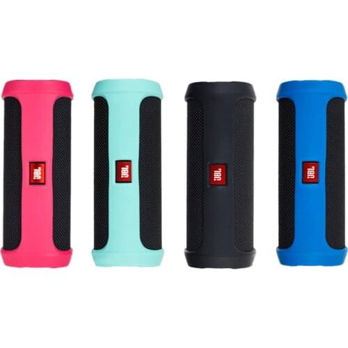 For JBL Flip 4 Flip4 Newest Silicone Sling Cover Case Portable Soft Protective Cover For JBL Flip4 Flip 4 Bluetooth Speaker New