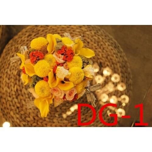 New bridal celebration bride holding flower household table decoration bouquet DG