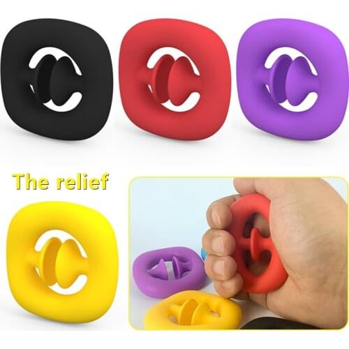 Press silicone suction cup grip force device exercise arm muscle five finger strength grip force ring kill rat pioneer