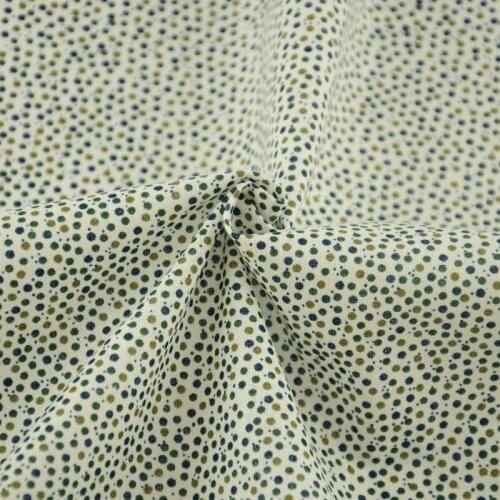 Booksew Printed Blue and Gray Dots Designs Tecido Patchwork Cotton Fabric Sewing Cloth Telas Fat Quarter Curtain