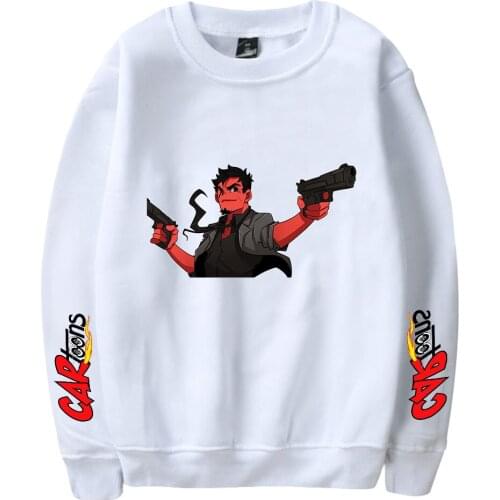 Cartoonz Spring New Hot Sale O-Neck Hoodie Letter Pattern Printed Harajuku Comfortable Cotton Hoodie Unisex O-Neck Hoody tops