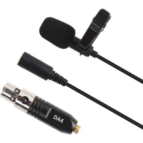 Deity W.Lav(DA4) lavaliers microphone omni-directional 83dB Microdot Wireless Lavalier Mic Kit