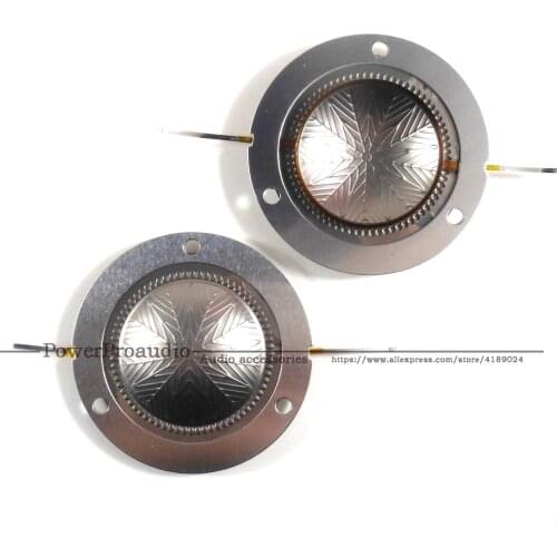 1pcs 44.5mm Flat wire Titanium 44Core CCAR TREBLE Voice Coil 44.4mmTweeter Diaphragm Driver