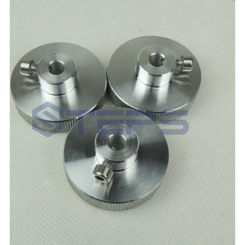 3pcs/lot nema23 stepper motor handwheel accessories spot aperture 6.35