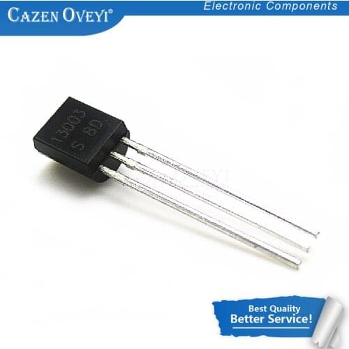 50pcs/lot MJE13003 13003 E13003 TO-92 In Stock
