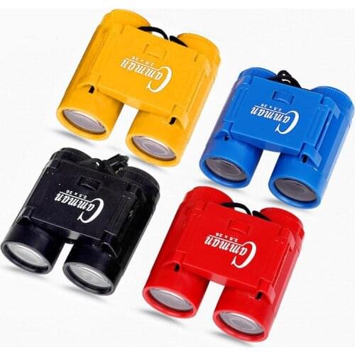 1pc 2.5 x 26 Kid Children Magnification Toy Binocular Telescope + Neck Tie Strap